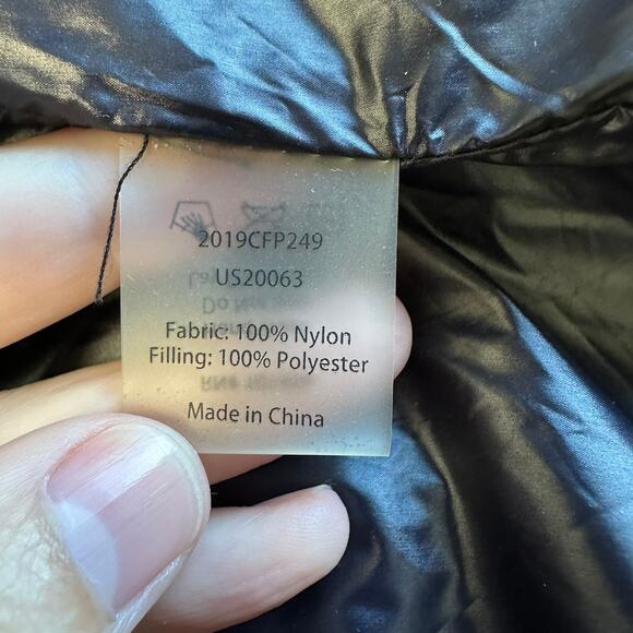 Universal Standard Black Kanda Puffer Coat Jacket womens size 6X - Picture 7 of 8